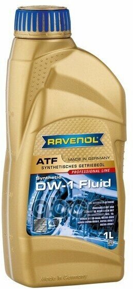 Масло Трансмиссионное Ravenol Atf Dw-1 Fluid 1Л Ravenol арт. 1211125-001-01-999