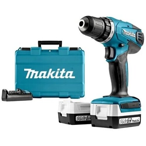 Аккумуляторная дрель-шуруповерт Makita DF347DWE 2 АКБ 15 Ач 2267800₽