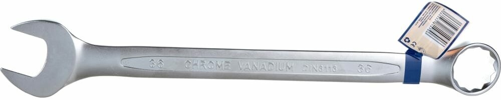 Ключ Kraft комбинированный 36мм (Cr-V, холодный штамп, холдер), - фото №2