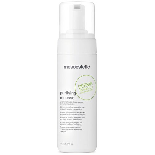 Очищающая Пенка -мусс для проблемной кожи склонной к акне, Purifying Mousse, 150 мл