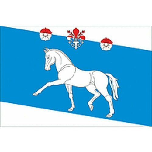 Флаг Школьненского сельского поселения. Размер 135x90 см.