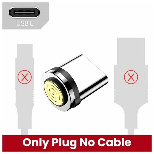 Магнитный наконечник с поворотом на 540 градусов, 3 А, USB Type-C