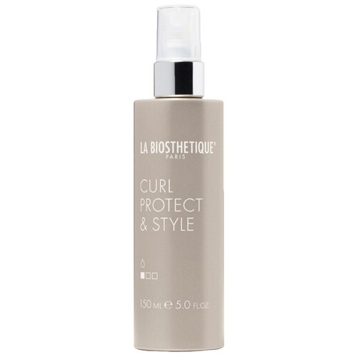 La Biosthetique Спрей для укладки волос Curl protect & style, слабая фиксация, 150 г, 150 мл спрей для укладки волос coiffance спрей для укладки кудрей и локонов curl line