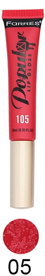 FARRES Блеск для губ Popular 7039 тон 105