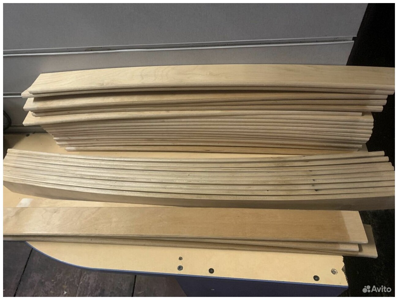 Набор ортопедических ламелей 685/53/8, для кровати, 5 штук. Товар уцененный - фотография № 7