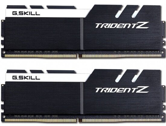 Оперативная память G.skill DDR4 32Gb (2x16Gb) 3600MHz pc-28800 TRIDENT Z BLACK-WHITE (F4-3600C17D-32GTZKW)