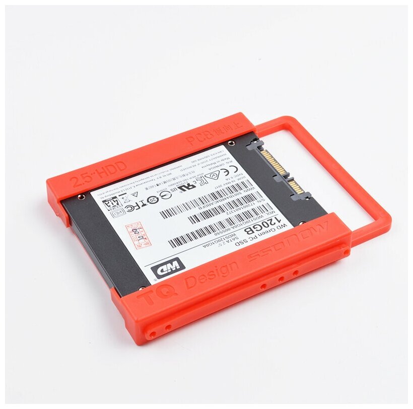 Крепление для SSD / HDD 25" в отсек 35" / салазки / пластик