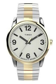 Наручные часы TIMEX, золотой, белый