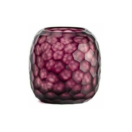 SOMBA M Ваза, стекло выдувное, H 20 см D 20 19 см