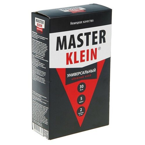 Клей универсальное Master Klein Универсальный 0.2 кг клей обойный master klein универсальный 200гр 6 9рулонов 40м2 жест пачка