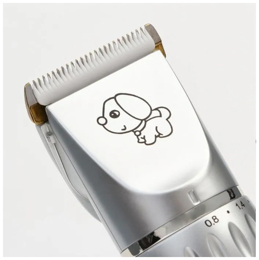 Машинка для стрижки животных аккумуляторная , зарядка от USB-зарядка 9156316 . - фотография № 3