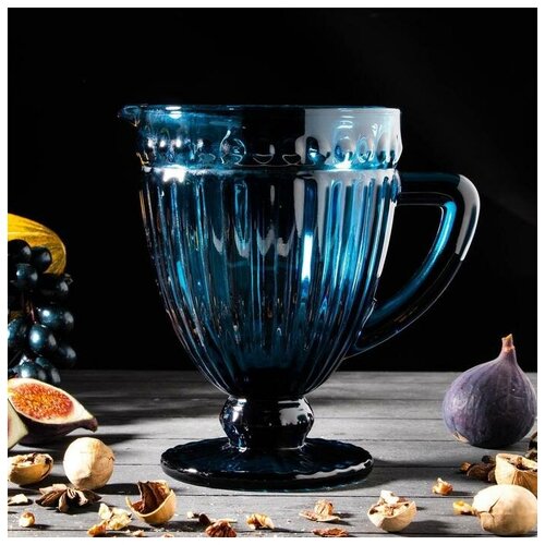 Кувшин стеклянный Босфор 11 л цвет синий 1163₽