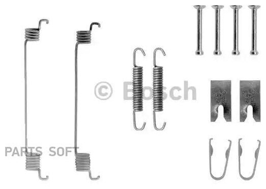 BOSCH 1987475274 Ремкомплект барабанных тормозных колодок | зад |