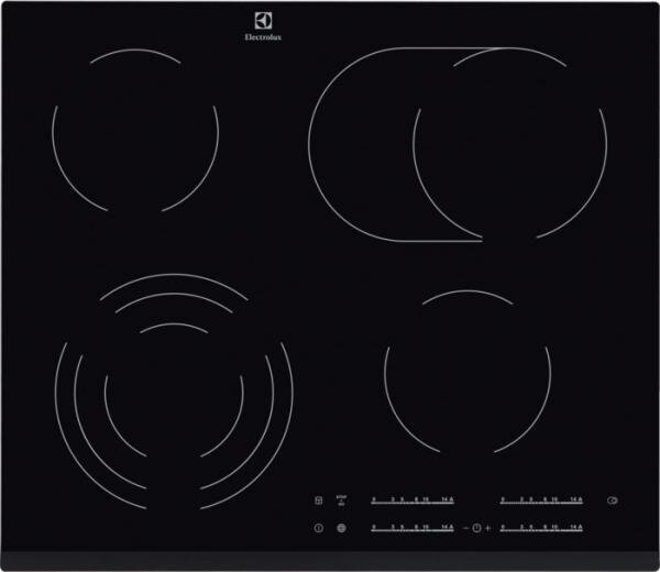 Варочная панель электрическая Electrolux EHF6547FXK черный