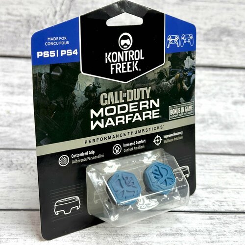 Насадки на стики FPS KontrolFreek Call of Duty Modern Warfare для геймпада Sony PS4 PS5 накладки на стики kontrolfreek grips call of duty wwii red для геймпада dualshock ps4 красный