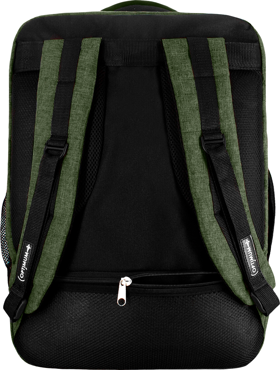 Рюкзак сумка чемодан ручная кладь S в самолет дорожная 44 л, хаки - фотография № 11