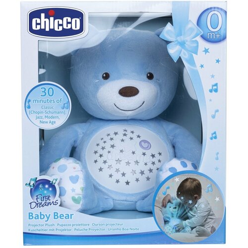 Игрушка Chicco Мишка музыкальный Голубой 00008015200000