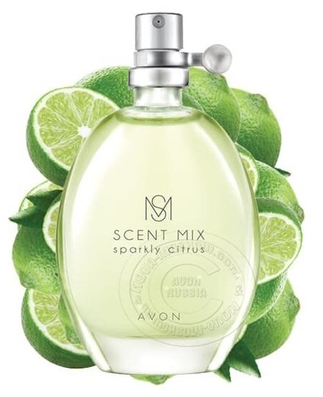 Туалетная вода Sparkly Citrus AVON, для нее, 30 мл — фото 1