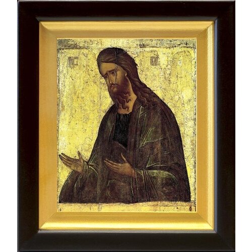 Святой Иоанн Предтеча, XV в, икона в киоте 14,5*16,5 см
