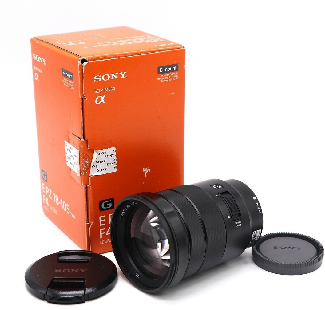 Объектив Sony 18-105mm f/4 G OSS PZ E (SELP18105G)