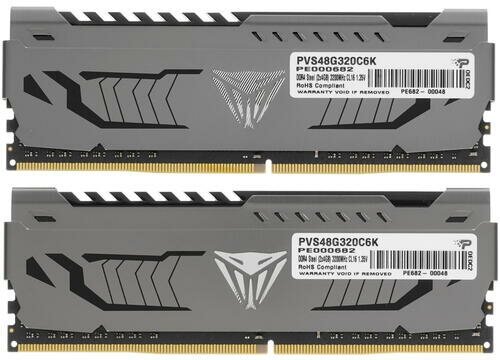 PATRIOT DDR4 KIT2 PVS48G320C6K 8GB - фото №16