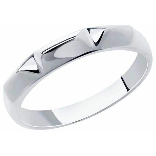 фото Sokolov кольцо из серебра 94013182, размер 17