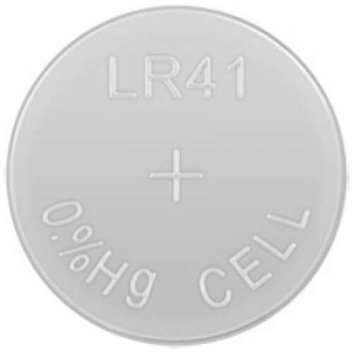 Батарейка алкалиновая Mirex, LR41, AG3, 1.5В, блистер, 6 шт