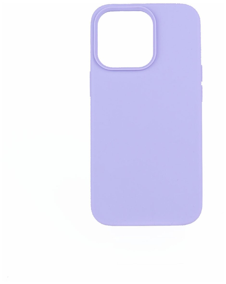 Защитный чехол LuxCase для Apple iPhone 13 Pro Liquid Silicon, Лавандовый