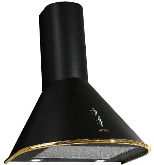 Вытяжка OMEGA 60P-650-K3D BLACK/GOLD ELIKOR — фото 3