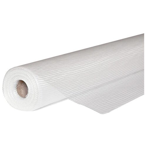 Сетка стеклотканевая Крепикс Фасад, 2000 4х4 мм, 1х50 м, 165 гр/м2