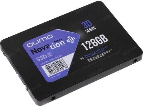 SSD Qumo Novation 3D TLC Q3DT-128GAEN