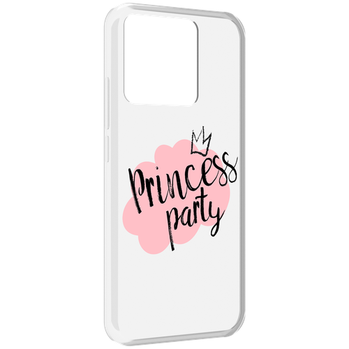 Чехол MyPads принцессная-вечеринка для Xiaomi Redmi 10A задняя-панель-накладка-бампер чехол mypads принцессная вечеринка для xiaomi 12 lite задняя панель накладка бампер