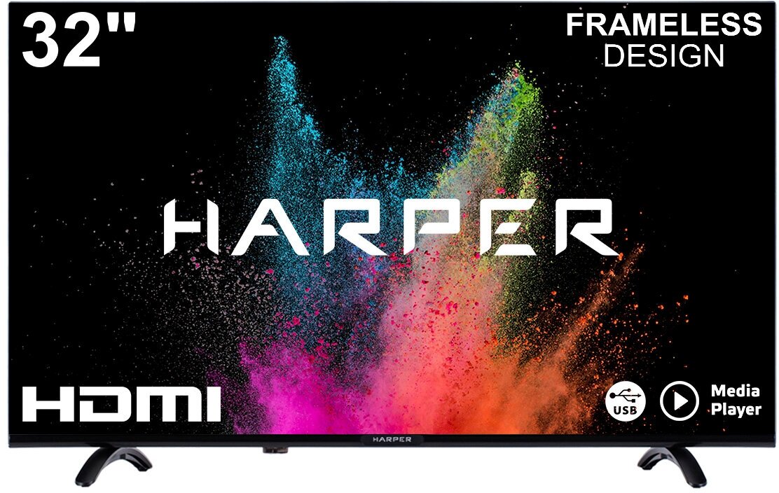 LED телевизор Harper 32R720T Frameless