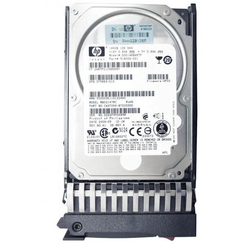 Жесткий диск HP CA07068-B70200DD 146Gb SAS 25 HDD 8480₽