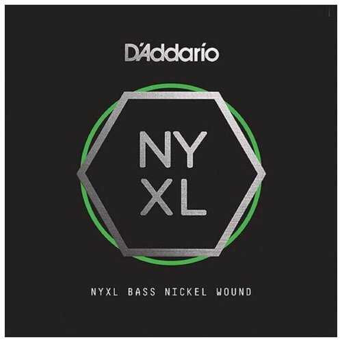 NYXLB040 NYXL Отдельная струна для бас-гитары, никелированная, 040, D'Addario струна отдельная для бас гитары 1 emuzin 1шт nbg 040 россия