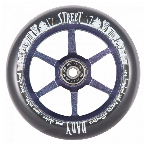 Колесо Tech Team 6ST 120mm Street Dady фиолетовое