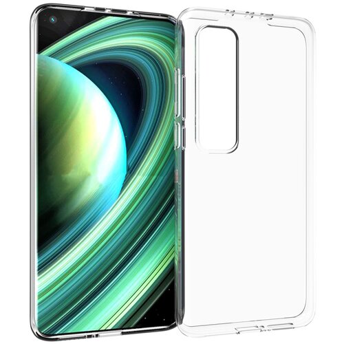 фото Чехол панель-накладка mypads для xiaomi mi 10 ultra ультра-тонкая полимерная из мягкого качественного силикона прозрачная