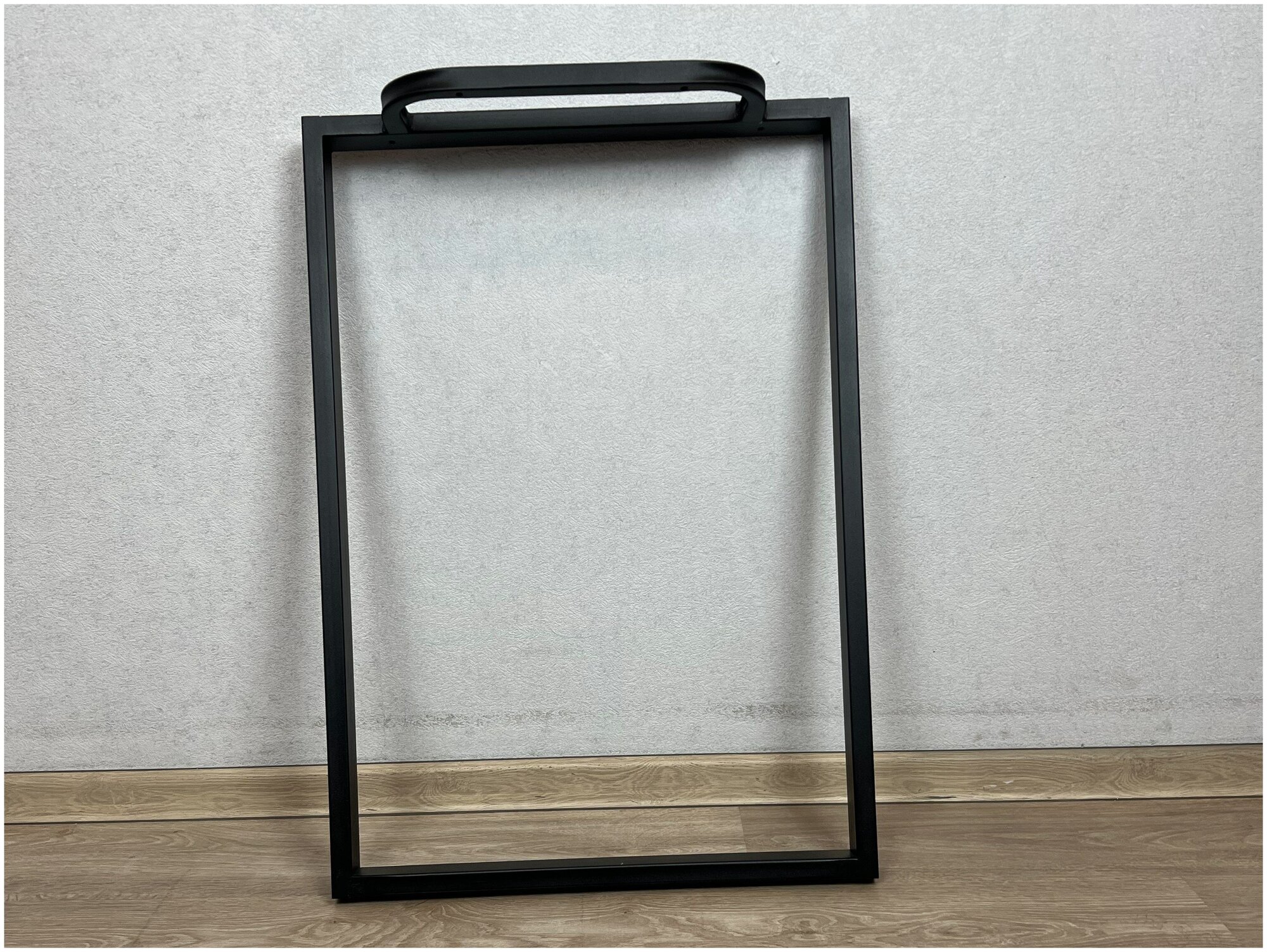 Ножка для стола в стиле Loft металлическая черная 72х50 см