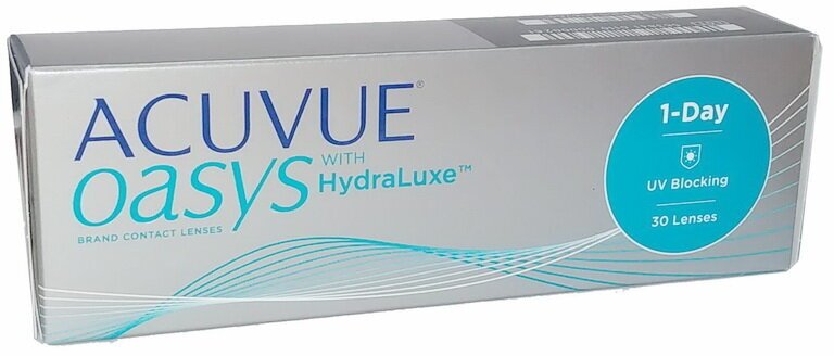  : 1-Day Acuvue Oasys, 30pk (1=30) R:=9.0 D:=-01,00
