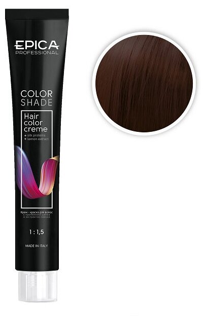 EPICA PROFESSIONAL Colorshade Крем-краска 5.4 светлый шатен медный, 100 мл.