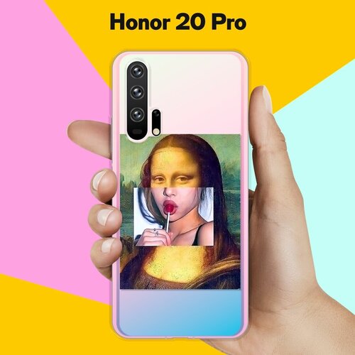 Силиконовый чехол Мона на Honor 20 Pro силиконовый чехол мона на honor 20s