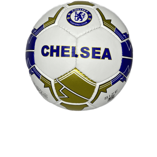 Футбольный клубный мяч CHELSEA размер №5 белый/синий/золотой