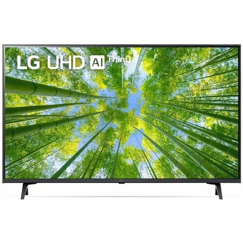 Телевизор ЖК 43 LG 43 Ultra HD Smart TV Wi-Fi DVB-T2CS2 MR22 20ch 20W 3 HDMI 2 USB Gray 43UQ80006LB 6629200₽