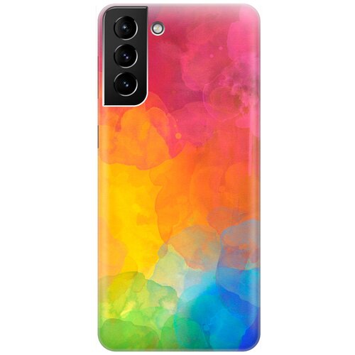 RE: PA Накладка Transparent для Samsung Galaxy S21 Plus с принтом Буйство красок re pa накладка transparent для samsung galaxy a6 plus 2018 с принтом буйство красок