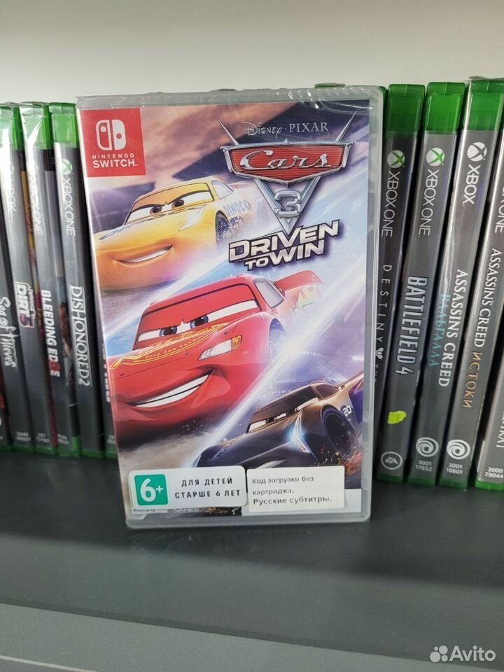 Disney / Pixar Cars 3: Driven to Win Nintendo Switch (рус. суб.)