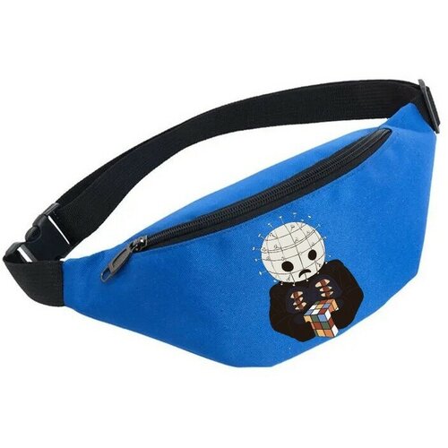 фото Сумка поясная noname, голубой