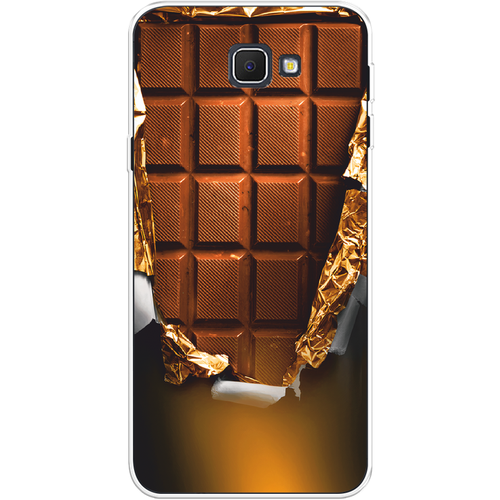 Силиконовый чехол на Samsung Galaxy J5 Prime 2016 / Самсунг Галакси Джей 5 Прайм 2016 Шоколадка пластиковый чехол цветочный узор 19 на samsung galaxy j5 prime 2016 самсунг галакси джей 5 прайм 2016