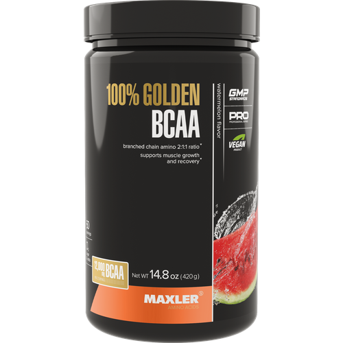 BCAA Maxler 100% Golden, арбуз, 420 гр. аминокислотный комплекс maxler 100% golden арбуз 420 гр