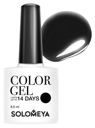 Solomeya - Solomeya Color Gel Super Black 124/  