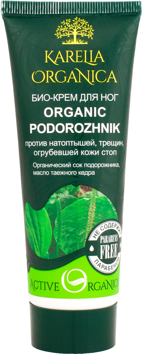 Крем для ног Фратти НВ Karelia Organica Organic Podorozhnik 75 мл - фото №3